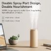 JisuLife HU16 Desktop Dual Mist Ports Humidifier - Brown - 6