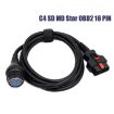 Mercedes-Benz Auto Diagnostic Parts SD MB Star C4 C5 16PIN OBD2 Cable - 3