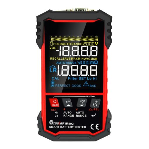 Battery Internal Resistance Tester Lead-Acid Alkaline Lithium Battery Tester - 1