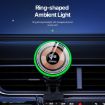 V5 15W Qi2 Car Wireless Charging Holder (Black) - 9
