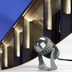 10W LED Spotlight Outdoor Waterproof Lighting Pillar Wall Light, Choose Color - 2