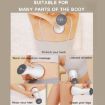 Acupuncture Stone Electric Hot Compress Massager - 9-speed Gua Sha (Black) - 9