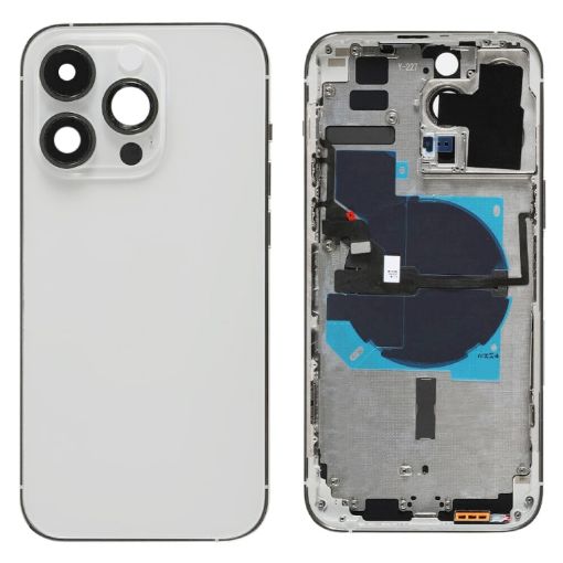 iPhone 14 Pro Max Battery Back Cover with Power + Volume Flex Cable + Wireless Charging Module - 1