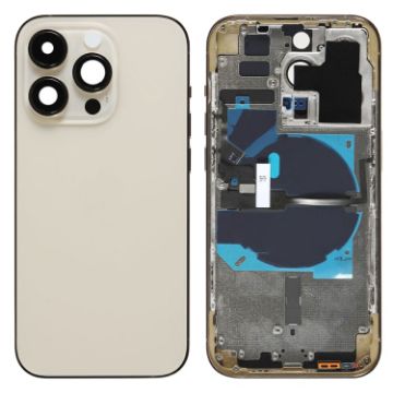 iPhone 14 Pro Battery Back Cover with Power + Volume Flex Cable + Wireless Charging Module - 1