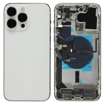 iPhone 14 Pro Max Battery Back Cover Assembly - Silver - 1