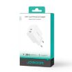 JOYROOM JR-TCF12 20W Dual USB-C Fast Charger EU Plug White - 7