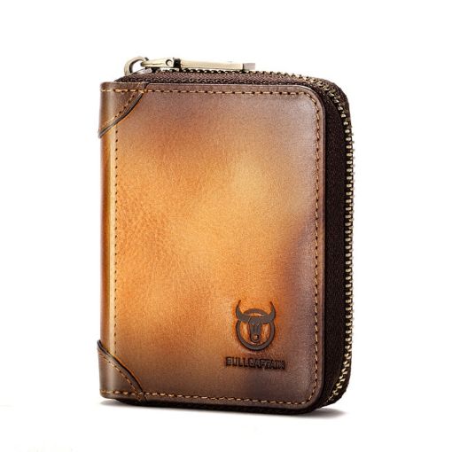BULL CAPTAIN 475 RFID Anti-Theft Wallet Yellow - 1