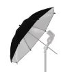 Godox UB002 43" Photography Studio Reflector Diffuser Umbrella - Black Silver - 1