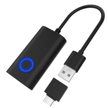 Virtual Mouse Prevents Computer Hibernation - Long Strip Black - 1