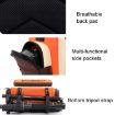 Cwatcun D121 Shoulder Crossbody Camera Bag - Small Orange Red - 7