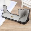 FUJIFILM X-S20 Buffalo Texture PU Leather Camera Half Case Base - Black - 3