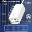 LDNIO A4610C PD65W Dual USB-C/Type-C + Dual USB Fast Charger - 2