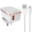 LDNIO A1204Q QC3.0 18W USB Fast Charger with 1m USB-C Cable - 1