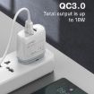 LDNIO Q229 Fast Charger with Type-C Cable - US Plug (White) - 7