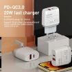 LDNIO Q229 Fast Charger with Type-C Cable - EU Plug (White) - 4