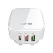 LDNIO Q334 32W Type-C + Dual USB Charger + 1m Data Cable - UK Plug - 2