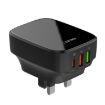 LDNIO Q334 32W Type-C + Dual USB Charger + 1m 8 Pin Data Cable - 1