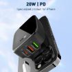 LDNIO Q334 32W Type-C Charger + Dual USB Port - US Plug - 6