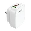 LDNIO Q334 32W Type-C + Dual USB Charger + 1m USB-C to 8 Pin Cable - 4
