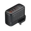 LDNIO Q366 65W USB + Dual Type-C Charger + 1m Cable - UK Plug - 3