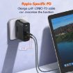 LDNIO Q366 65W USB + Dual Type-C Charger + 1m Cable EU Plug - 8
