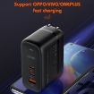 LDNIO Q366 65W USB + Dual Type-C Charger + 1m Cable EU Plug - 9