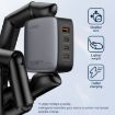 LDNIO Q408 100W GaN USB Charger + 3 USB-C Ports - EU Plug - 9