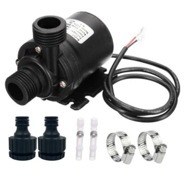 5m Lift Brushless Motor Ceramic Shaft Core Booster Pump, DC24V - 1
