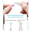 Apple Pencil 1/2 Gen Diamond Crystal Nib - Transparent - 4