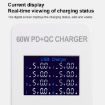 A8B 50W 8 Ports USB Smart Charging Station with Digital Display - 4