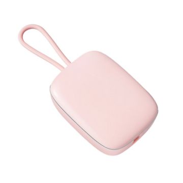 Mini UVC Toothbrush Disinfection Box USB Travel Sterilizer (Pink) - 1