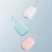 Mini UVC Toothbrush Disinfection Box USB Travel Sterilizer (Pink) - 2