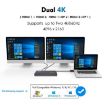 WAVLINK UG69PD6 Dual 4K Laptop Docking Station - UK Plug - 3