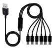 JUNSUNMAY 6 in 1 USB 2.0 to Type-C Splitter Cable 0.5m - 3
