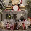 Acrylic Angel Christmas Tree Ornaments 4pcs/Pack - Transparent - 7
