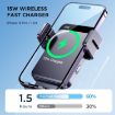 JOYROOM JR-ZS219 Car Dashboard Wireless Charging Stand - Black - 2