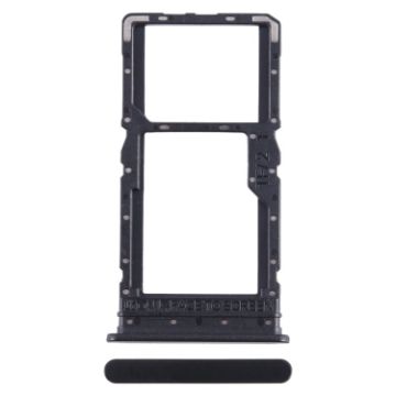 Xiaomi Redmi 12 5G SIM Card Tray + Micro SD Card Tray - Black - 1