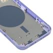 Purple Back Housing Cover with SIM Card Tray & Side Keys for iPhone 12 - 5