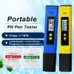 Portable High-precision PH Test Pen - Yellow - 7