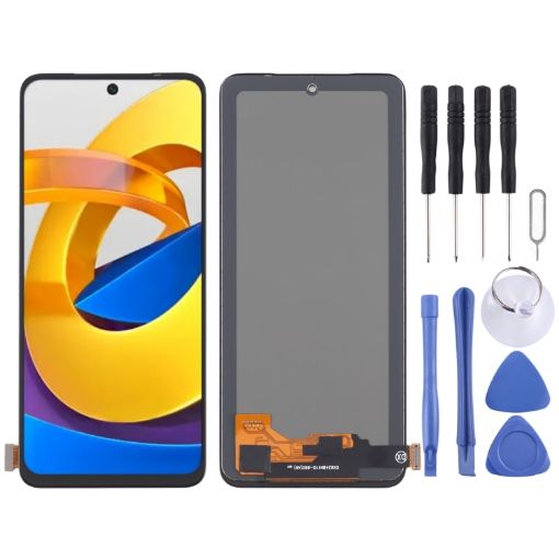 LCD Screen and Digitizer Assembly for Xiaomi Redmi Note 11 4G/11S 4G/Poco M4 Pro - 1