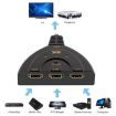 3 in 1 HDMI Input 4K x 2K HDTV Pigtail Switch Adapter Splitter - 5