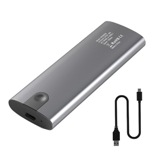 Blueendless 2809 M.2 Mobile Hard Disk Case SSD Enclosure Box - 1
