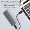 Blueendless 2809 M.2 Mobile Hard Disk Case SSD Enclosure Box - 5