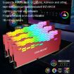 COOLMOON RA-2 Heatsink Cooler ARGB Colorful Flashing Memory Bank Cooling Radiator - 5