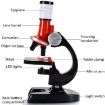 HD 1200X Microscope Toy for Kids - Educational Science Equipment (Red) - 5