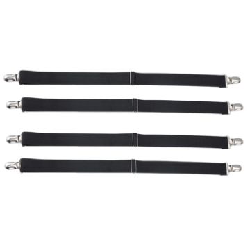 Sofa Fixer Fabric Cushion Fixing Strap - Medium Black - 1
