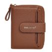 Baellerry N1915 Lychee Pattern Women Short Wallet (Brown) - 1