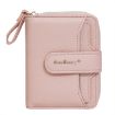 Baellerry N1915 Lychee Pattern Women Short Wallet - Light Pink - 1
