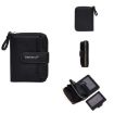 Baellerry N1915 Lychee Pattern Women Short Wallet (Black) - 2