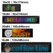 Car Flexible Display Advertising Screen 12x59.5cm16 x 96 LEDs - Bluetooth Smart - 3
